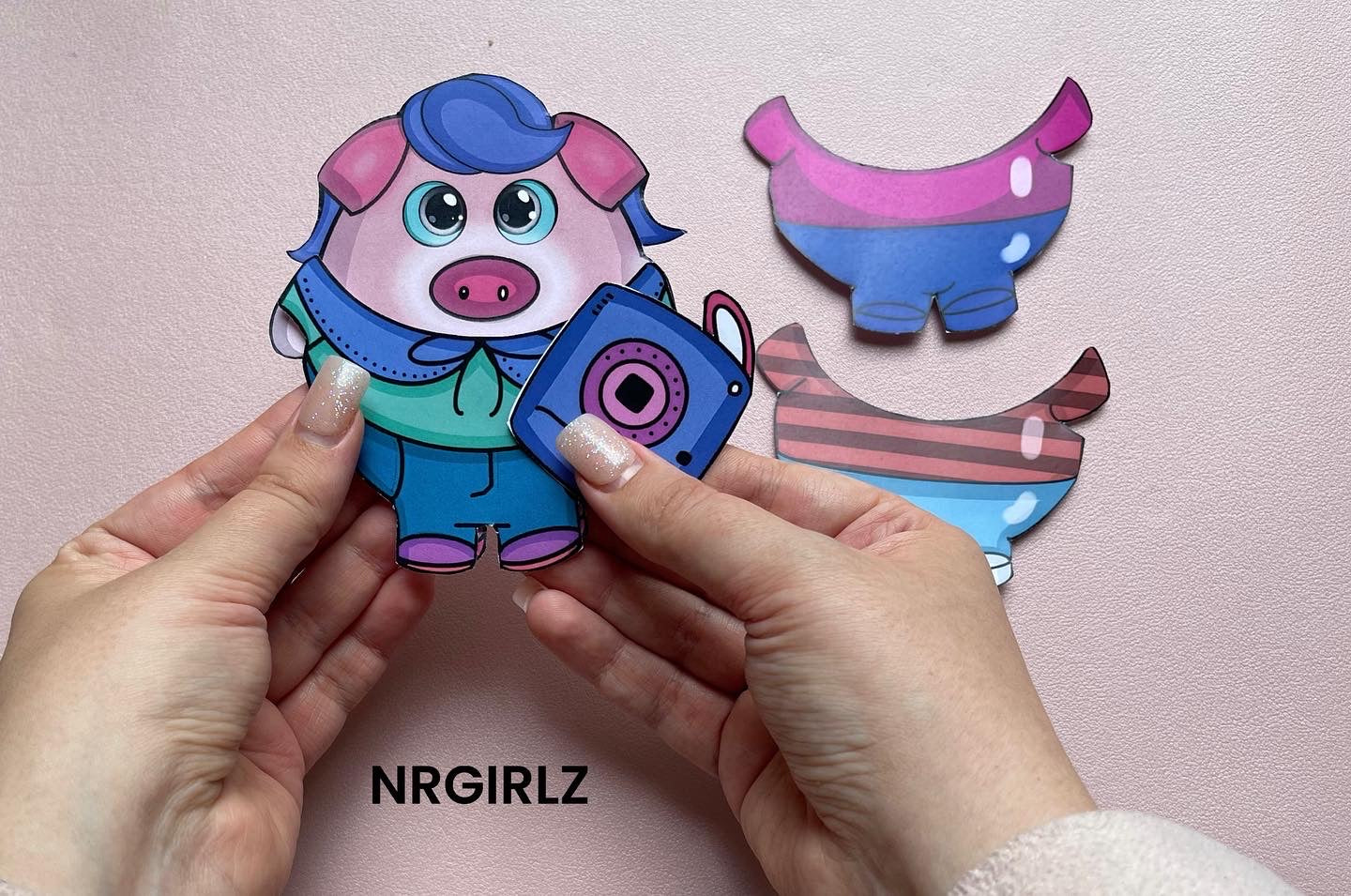 NR Cute Animal Paper Toy, Praschio The Homer