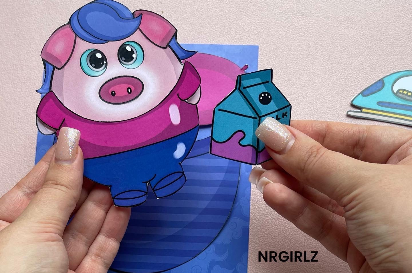 NR Cute Animal Paper Toy, Praschio The Homer