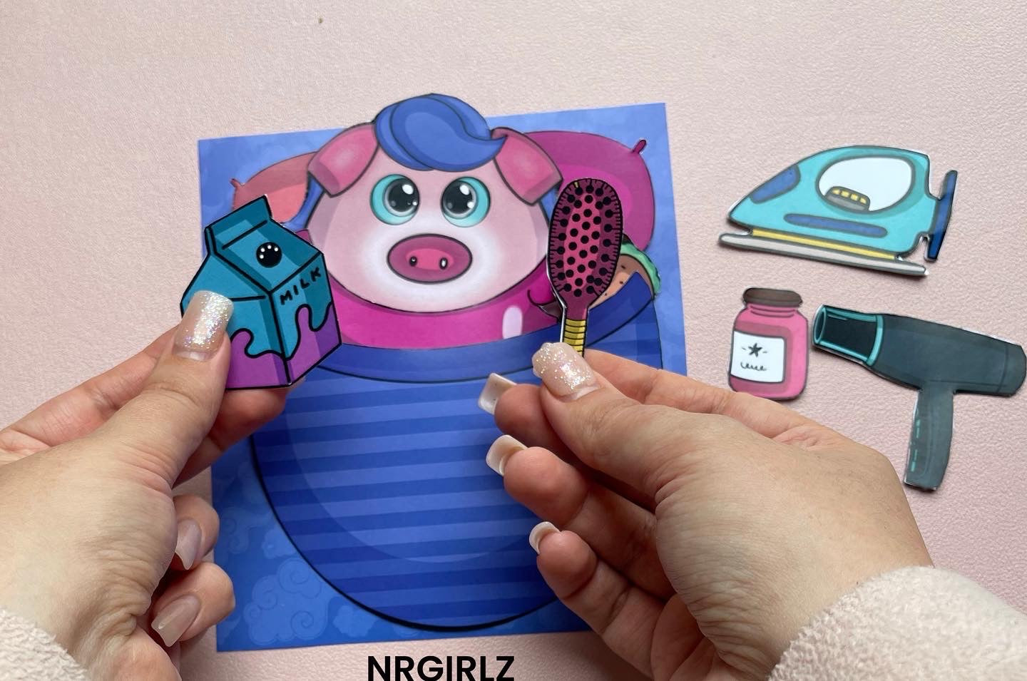 NR Cute Animal Paper Toy, Praschio The Homer