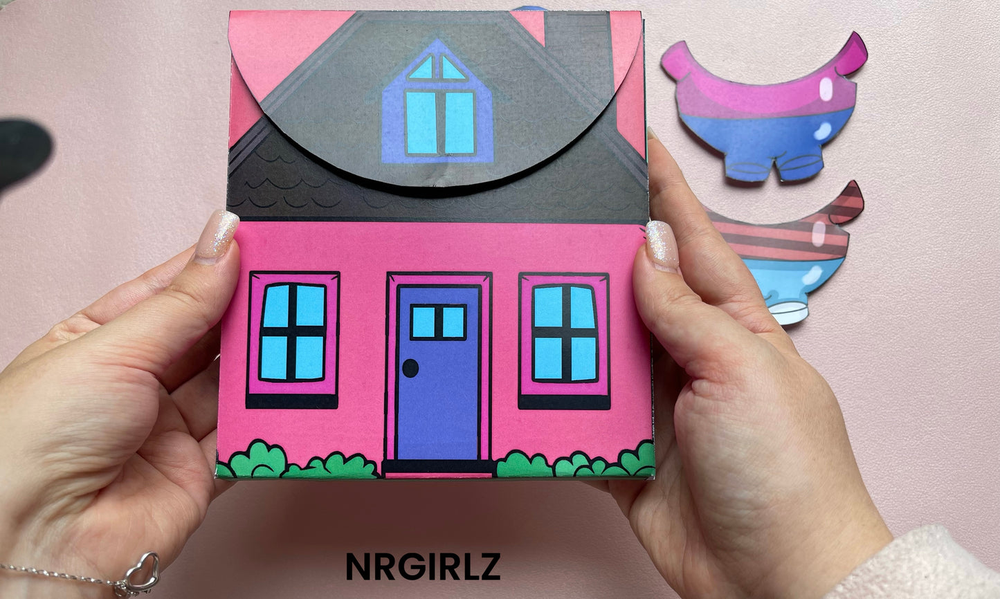 NR Cute Animal Paper Toy, Praschio The Homer