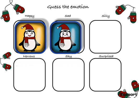 Christmas Busy Book for Toddler Printable Homeschool Resources Preschool Learning Folder Kindergarten Pre-K Christmas Activities for Kids