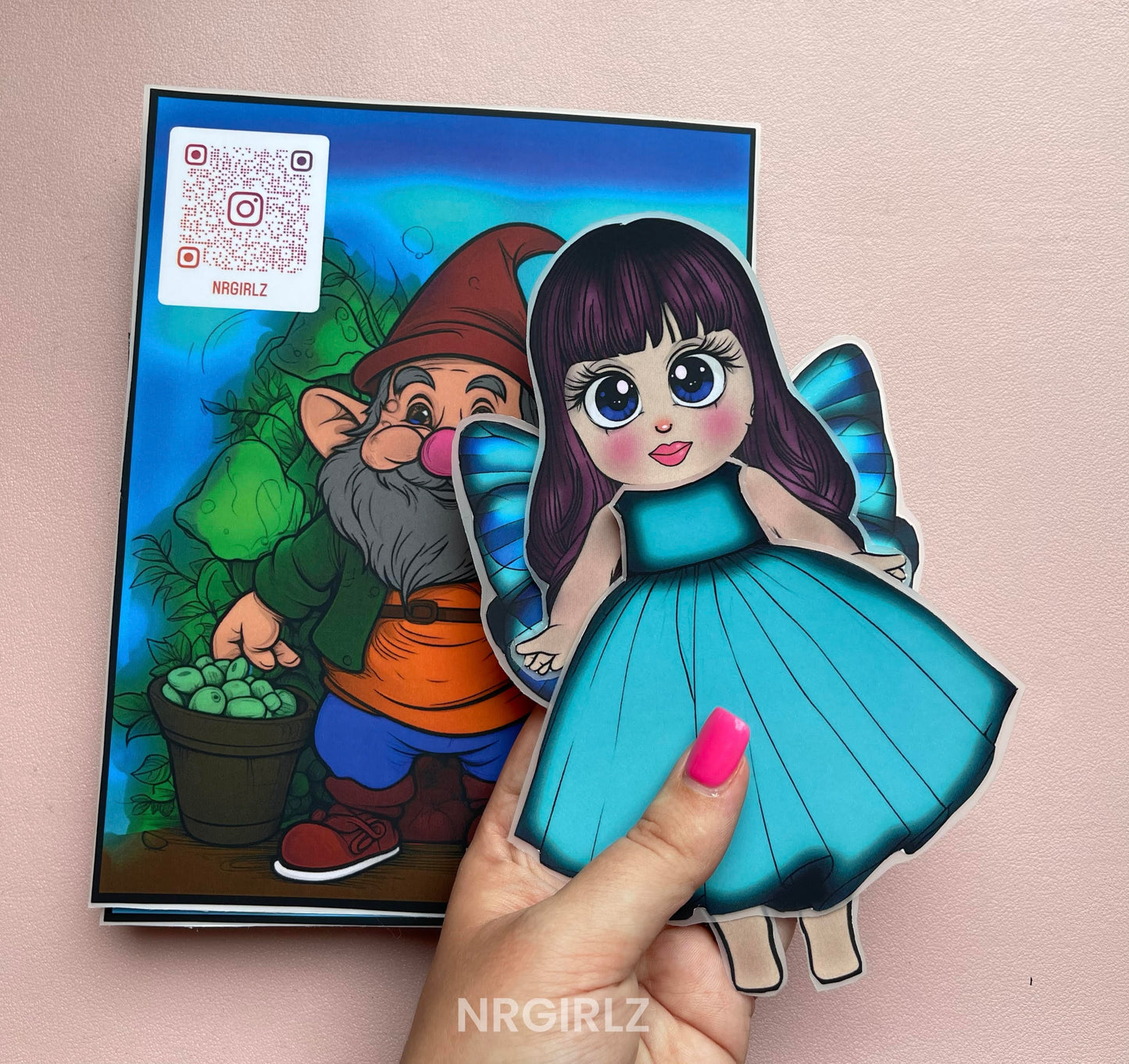 NR Fairy Magic Printable Doll