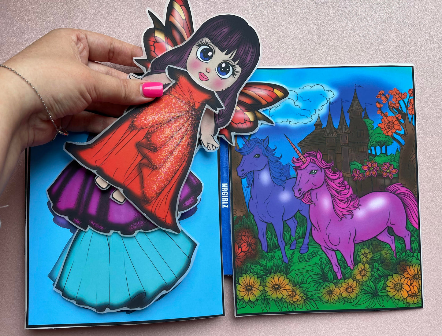 NR Fairy Magic Printable Doll