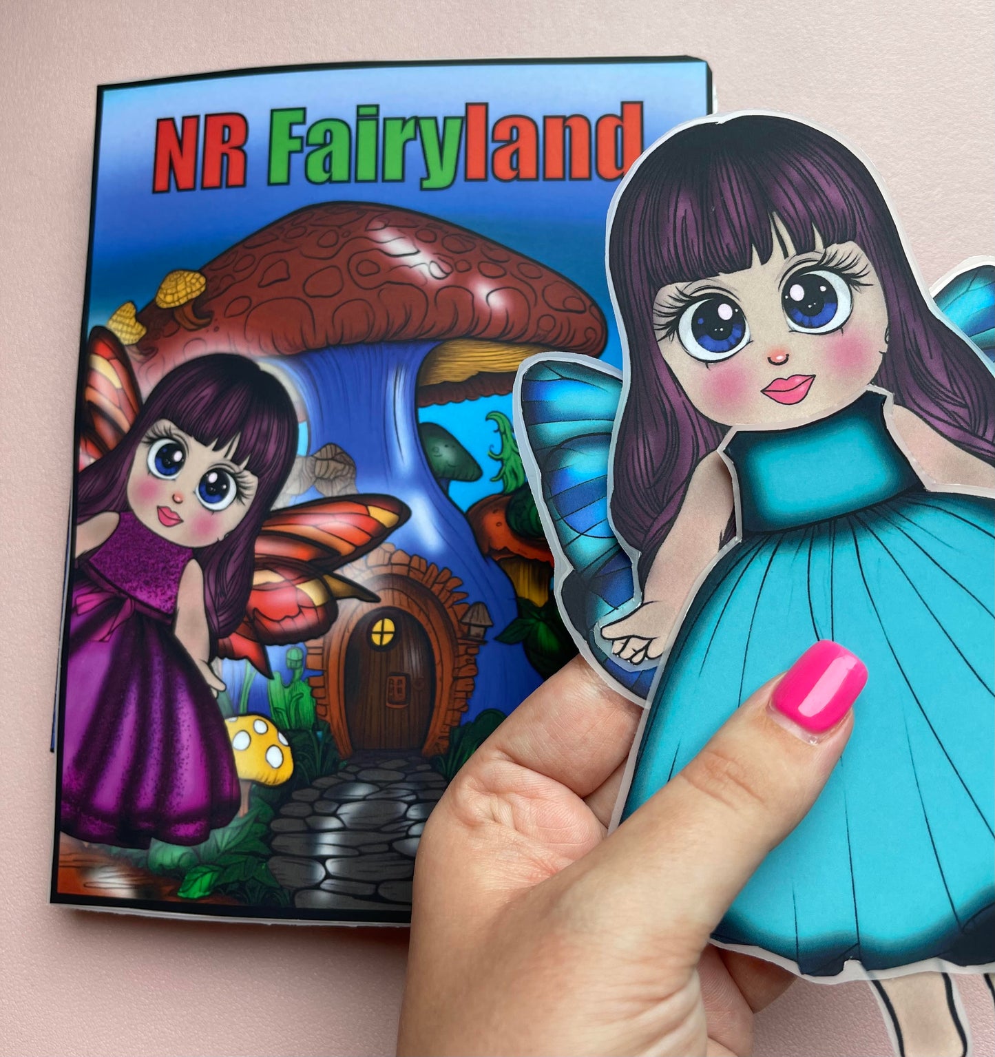 NR Fairy Magic Printable Doll