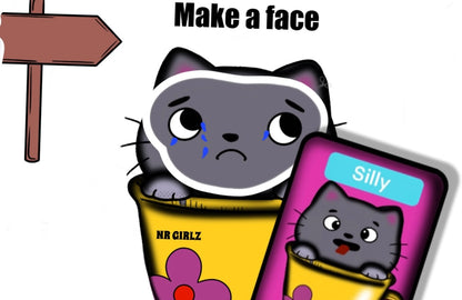Kitten Emotions Activity Printable Fall Activities for Kids Preschool Toddler Worksheets Feelings Autism Activities Cat Learning Binder