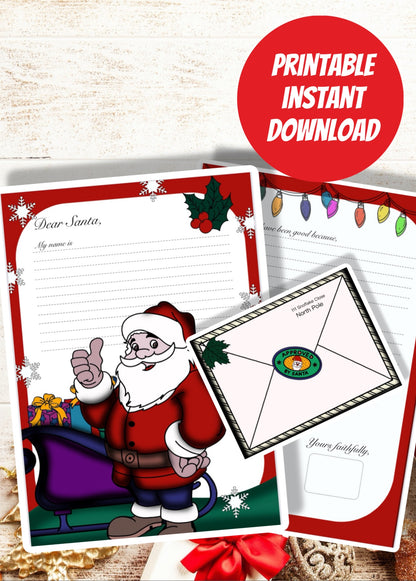 Letter To Santa and Christmas Wish List